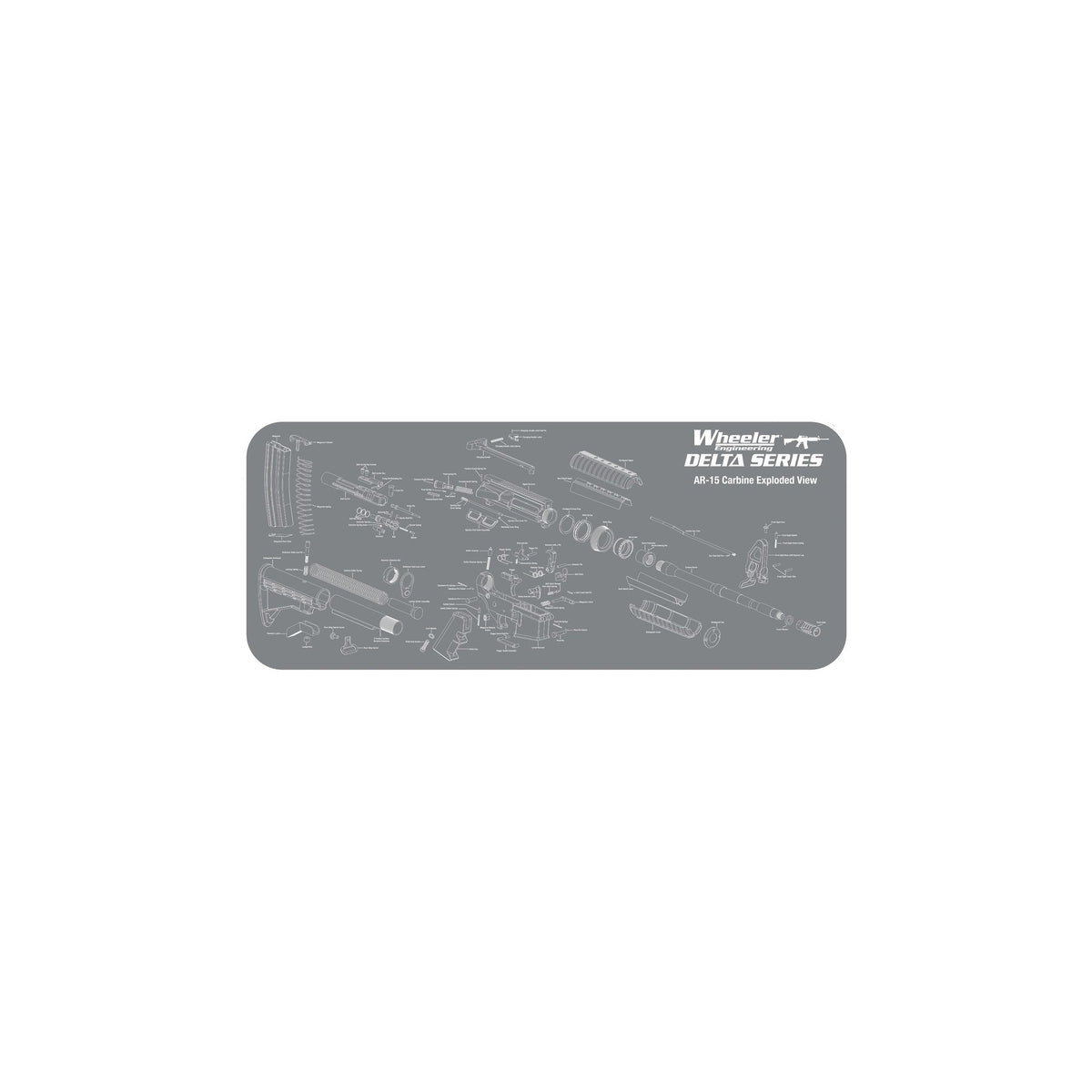 Wheeler - DELTA SERIES AR Maintenance Mat for AR-15