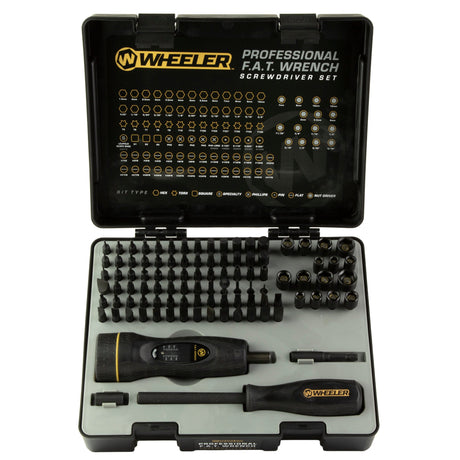 Wheeler - 100 Piece Professional FAT Wrench Screwdriver Set