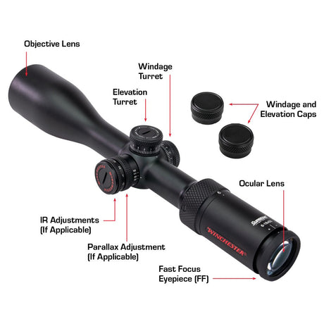 Winchester Supreme Optics - Supreme 1-4x24mm Rifle Scope — view 8