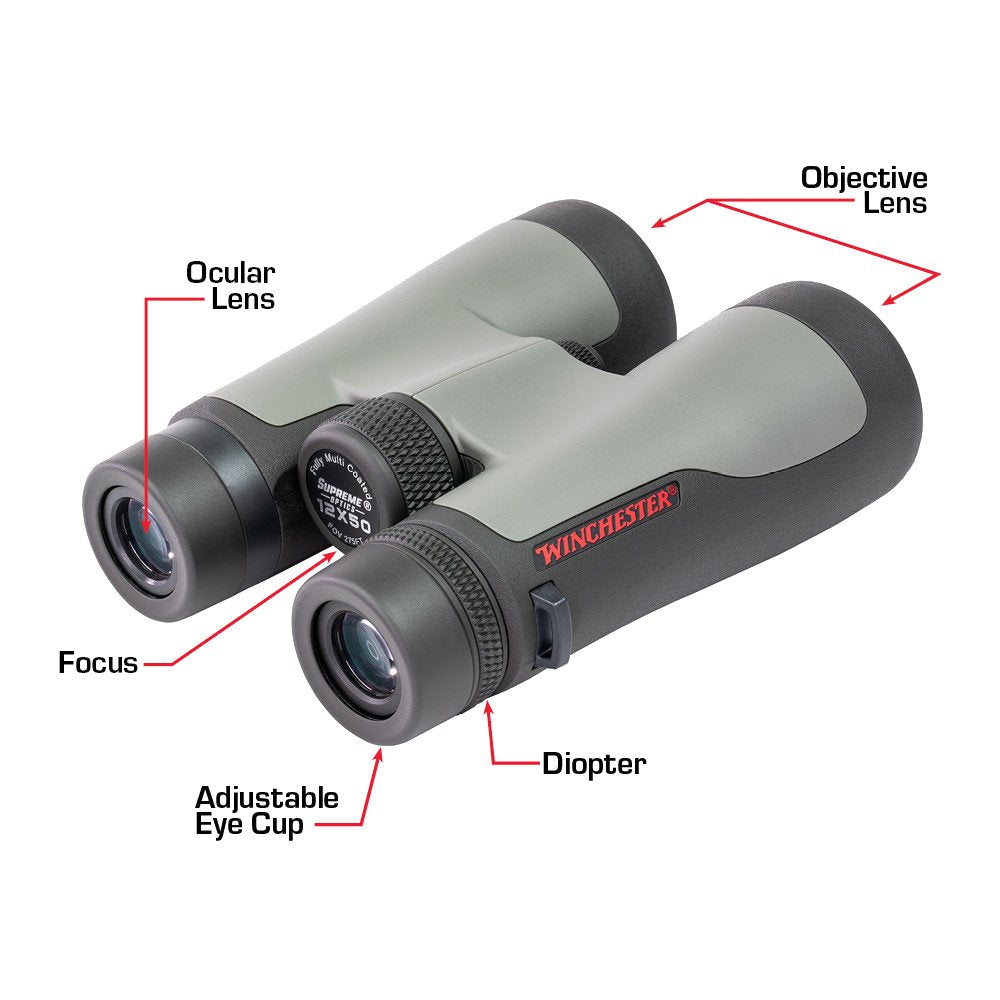 Winchester Supreme 12x50mm Binocular — view 6