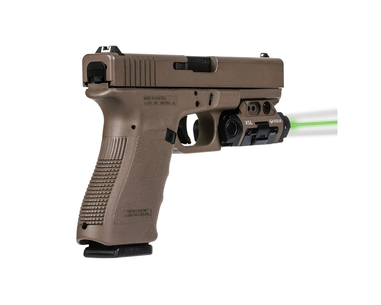 Viridian - X5L Gen 3 Green Laser + Tactical Light, FDE