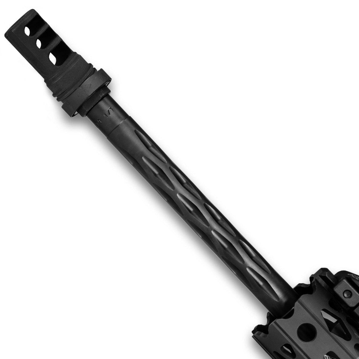Yankee Hill Machine - Phantom Q.D. Muzzle Brake 1/2"-28 — view 3