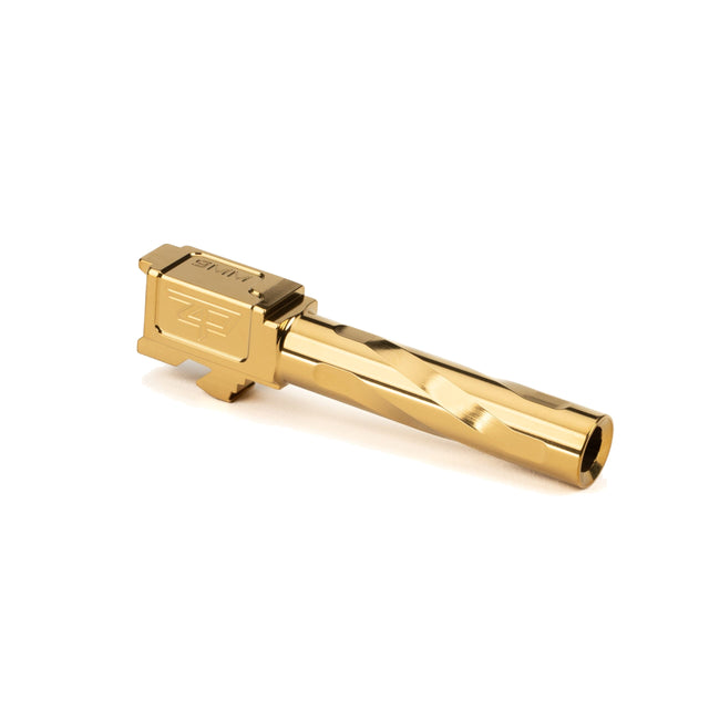 Zaffiri Precision - Flush and Crown Barrel for Glock 19 Gen 5 - Gold