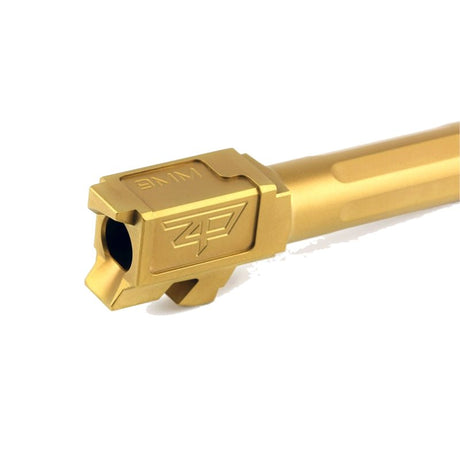 Zaffiri Precision - Flush and Crown Barrel for Glock 19 Gen 5 - Gold — view 7