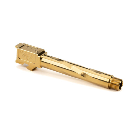 Zaffiri Precision - Threaded Barrel for Glock 17 Gen 5 - Gold PVD