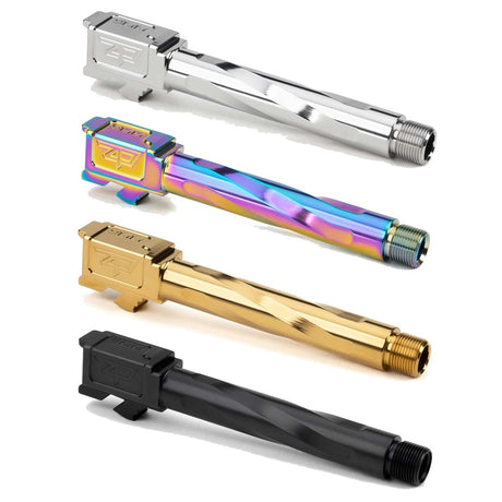 Zaffiri Precision - Threaded Barrel for Glock 17 Gen 5 - Gold PVD — view 3