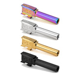 Zaffiri Precision - Flush and Crown Barrel for Glock 43/43X - Gold PVD — view 2