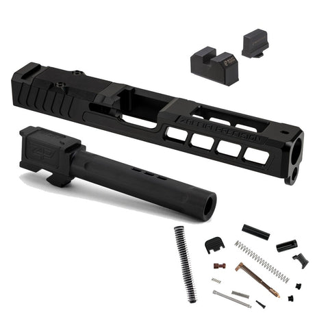 Zaffiri Precision - ZPS.3 Complete Upper for Glock 17 Gen 3 - Black