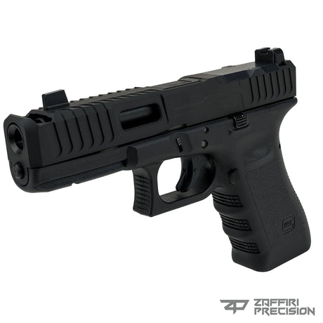 Zaffiri Precision - IBS Complete Upper for Glock 19 Gen 5 - Black/Gold — view 3
