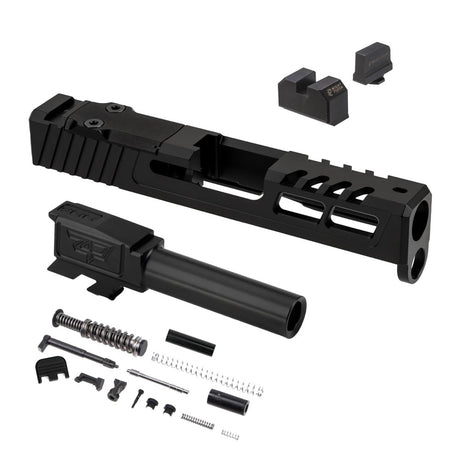 Zaffiri Precision - ZPS.2 Complete Upper for Glock 43/43X - Black